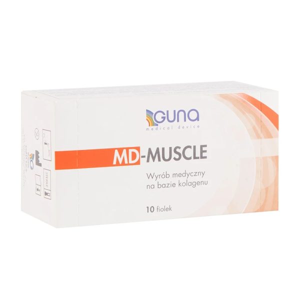 MD MUSCLE GUNA TROPOKOLAGEN mięśnie relaksacja mezoterapia ampułka 10x2ml - obrazek 2