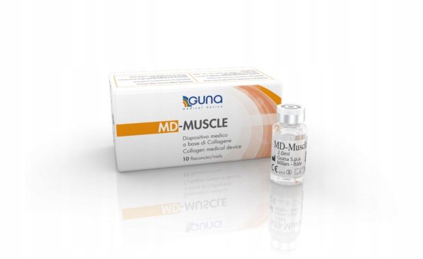 MD MUSCLE GUNA TROPOKOLAGEN mięśnie relaksacja mezoterapia ampułka 10x2ml - obrazek 3