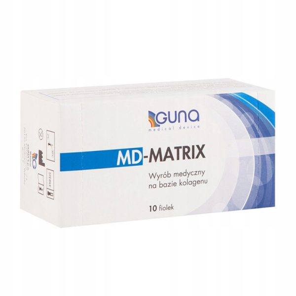 MD MATRIX GUNA TROPOKOLAGEN na cellulit lipoliza mezoterapia ampułka 10x2ml - obrazek 3