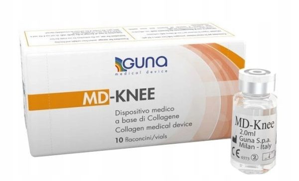 MD KNEE GUNA TROPOKOLAGEN na stawy kolano ból mezoterapia ampułka 2ml